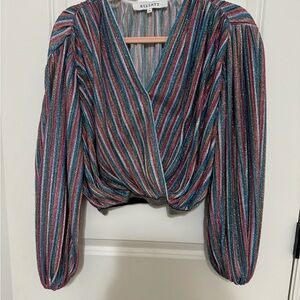 Elliatt Multicolor Striped Women's Top